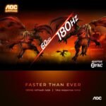 AOC 27G15N - 27" FHD 180Hz VA HDR Gaming Monitor - Image 2