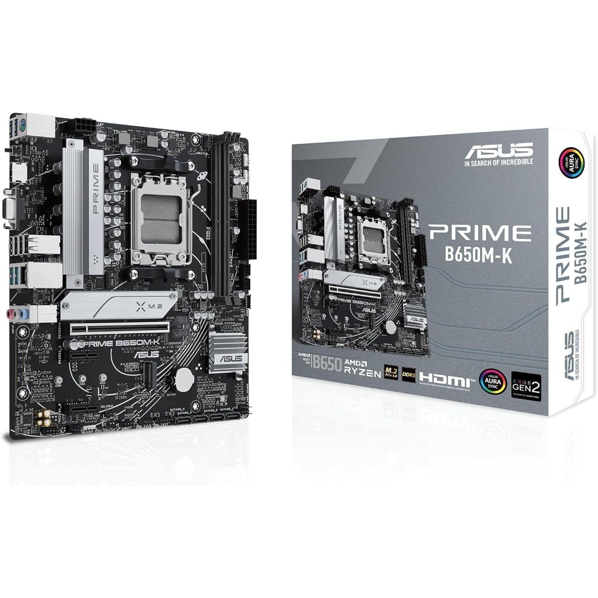 Asus Prime B650M-K AMD AM5 Micro-ATX Motherboard