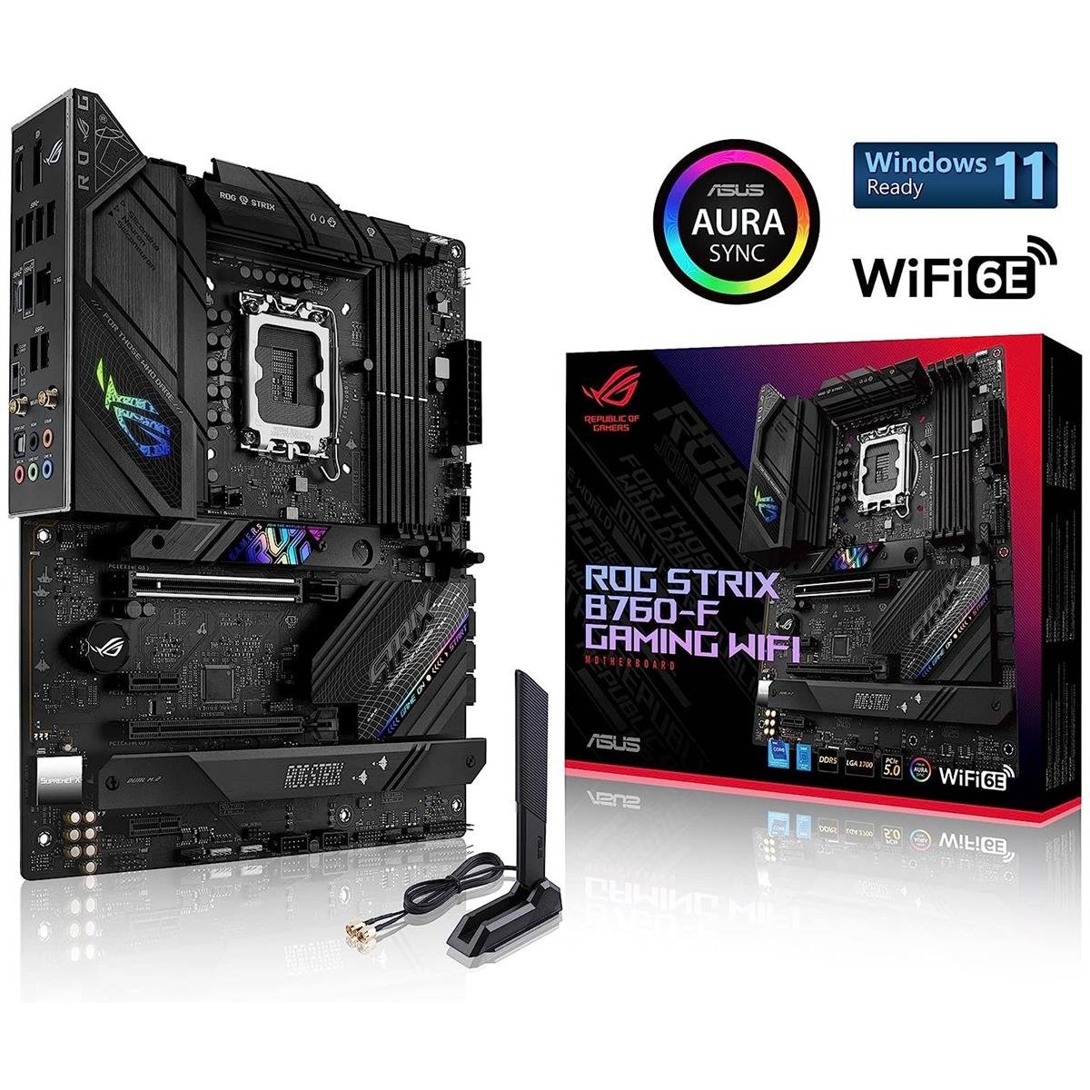 Asus ROG Strix B760-F Gaming WiFi Intel LGA 1700 ATX Motherboard