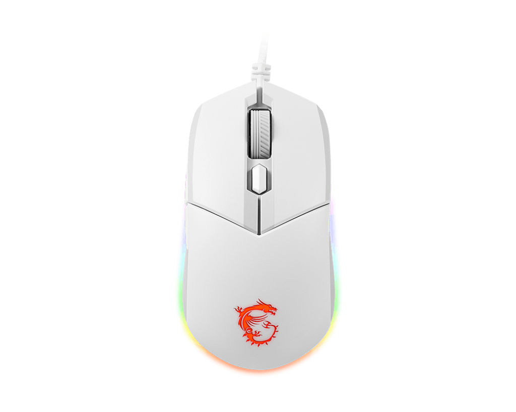 MSI CLUTCH GM11 WHITE Wired RGB Gaming Mouse