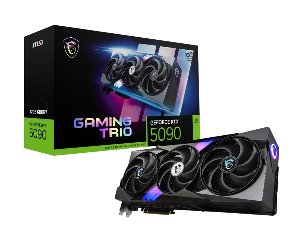MSI GeForce RTX™ 5090 32G GAMING TRIO OC Graphics Card