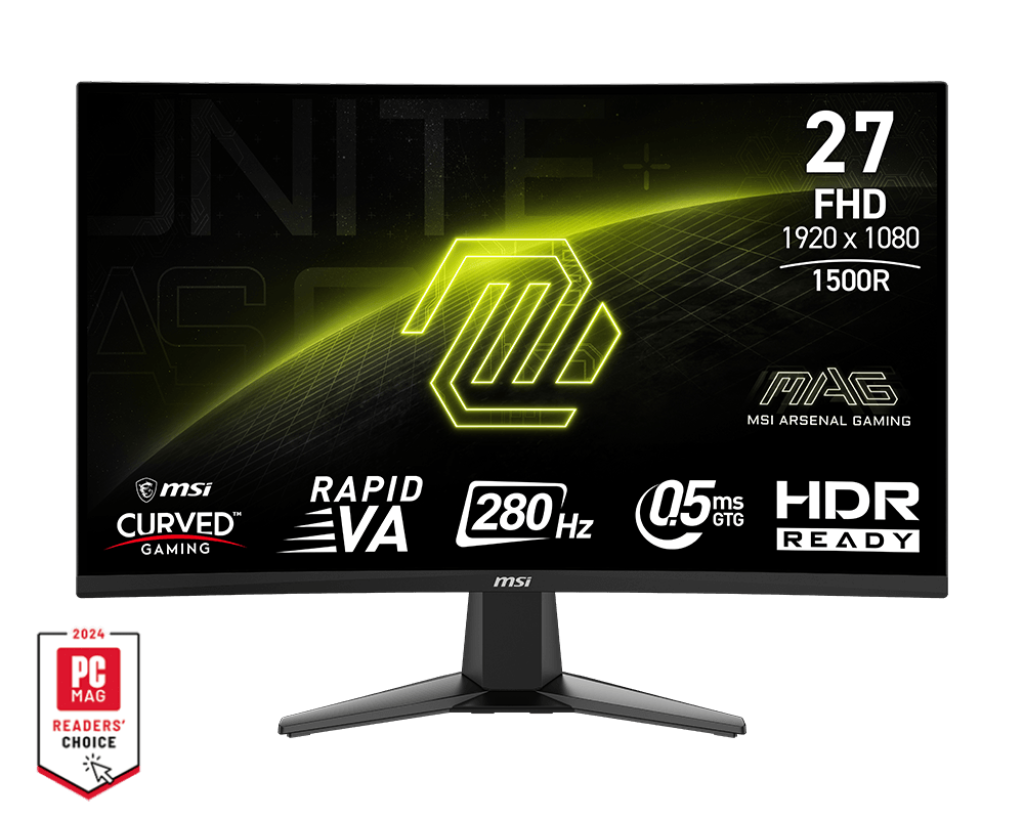 MSI MAG 276CXF - 27 FHD 280Hz Curved Gaming Monitor