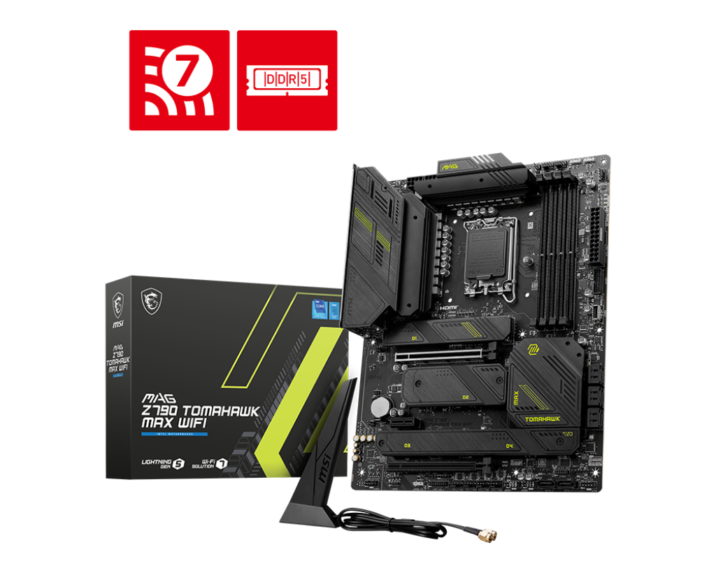 MSI MAG Z790 TOMAHAWK MAX WIFI Intel LGA1700 ATX Motherboard