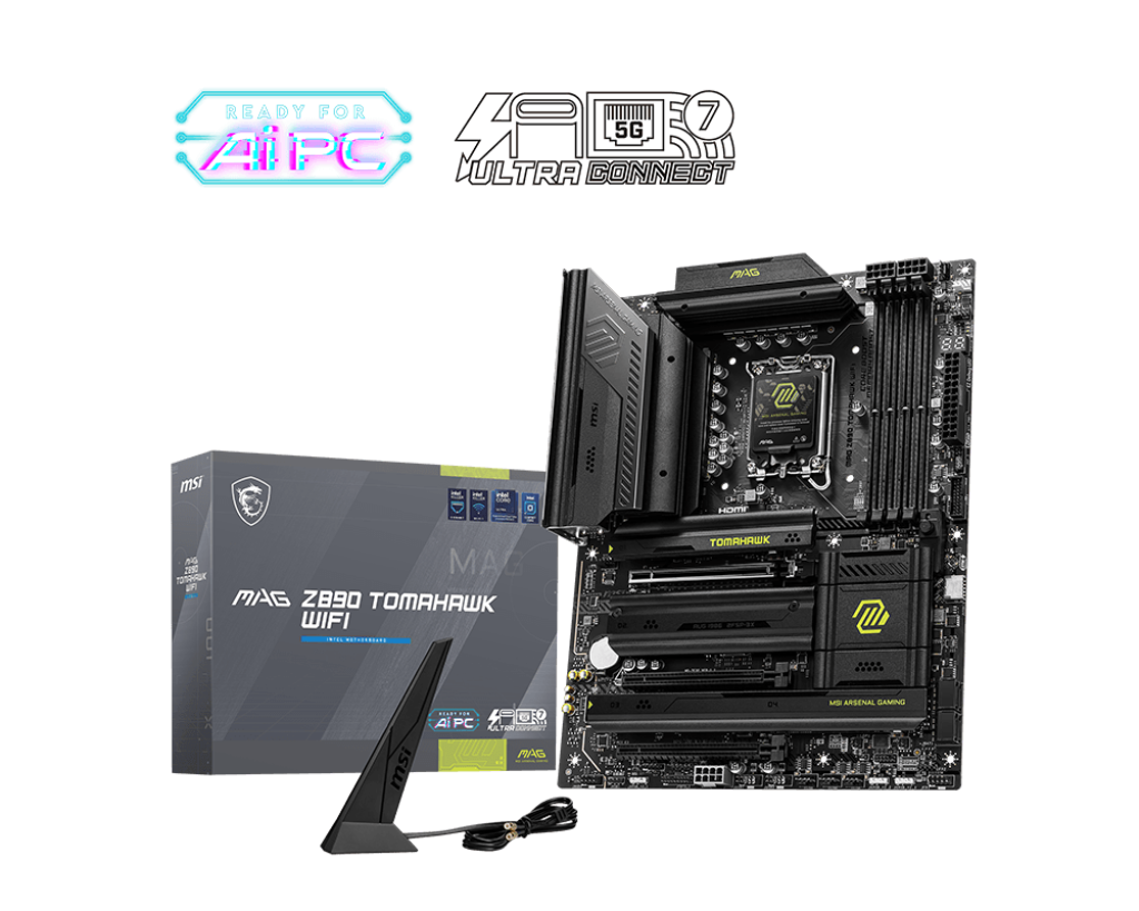 MSI MAG Z890 TOMAHAWK WIFI Intel LGA1851 ATX Motherboard
