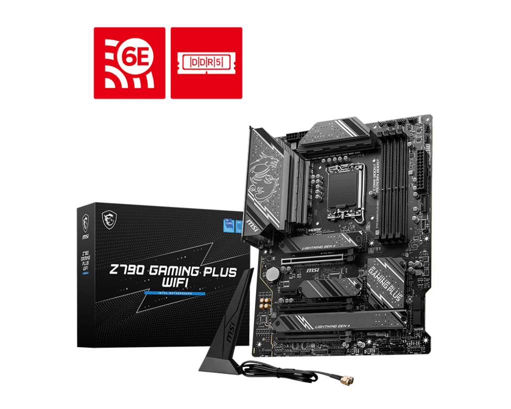 MSI Z790 GAMING PLUS WIFI Intel LGA1700 ATX Motherboard