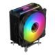 SAMA 4PI ARGB CPU Air Cooler - Black