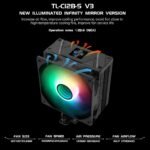 Thermalright Assassin Spirit 120 Vision Black ARGB CPU Air Cooler with 1.54 inch IPS Display - Image 7