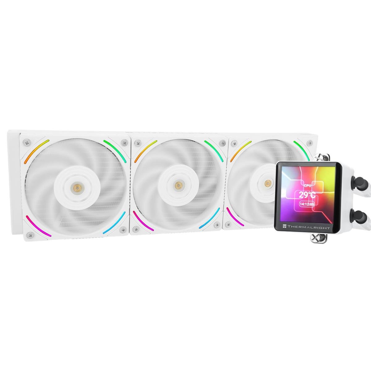 Thermalright Frozen Vision 360mm AIO Liquid Cooler with IPS LCD - White