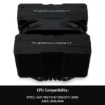 Thermalright Peerless Assassin 120 Mini Dual Tower CPU Air Cooler - Black - Image 5
