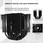 Thermalright Peerless Assassin 120 Mini Dual Tower CPU Air Cooler - Black - Image 6