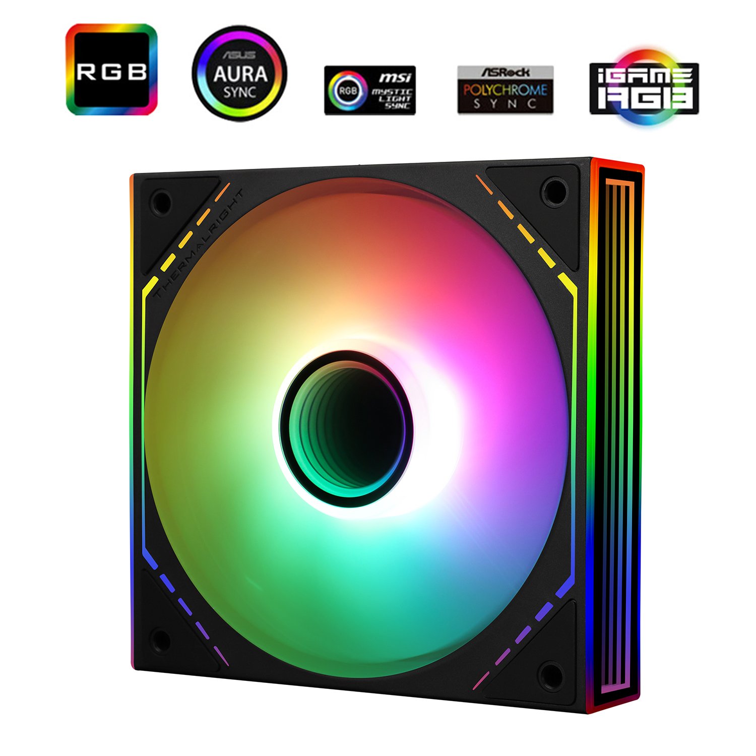 Thermalright TL-M12-S 120mm ARGB Case Fan - Black