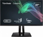 ViewSonic VP2756-4K - 27 4K UHD 60Hz IPS Pantone Validated 100% sRGB & Factory Pre-Calibrated Monitor with 60W USB-C
