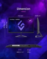 ViewSonic VX2758A-2K-PRO-3 - 27" 2K QHD 240Hz IPS HDR FreeSync Gaming Monitor - Image 8