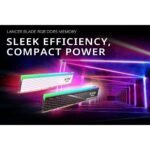 XPG Lancer Blade RGB 32GB (2x16GB) 6000MHz C36 DDR5 DRAM Memory - White - Image 2