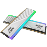 XPG Lancer Blade RGB 32GB (2x16GB) 6000MHz C36 DDR5 DRAM Memory - White
