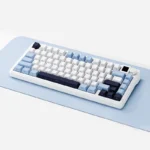 XINMENG M75 Pro TFT Display Tri-Mode Gasket Mechanical Keyboard - White Blue - Rocket Racoon (Copy)