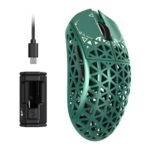 ATTACK SHARK R5 Ultra Carbon Fiber Wireless 8K PAW3950MAX Gaming Mouse – Green