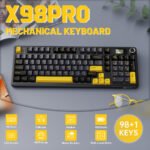 Attack Shark X98PRO Tri-mode Gasket Mechanical Gaming Keyboard -  Star Black - Image 2