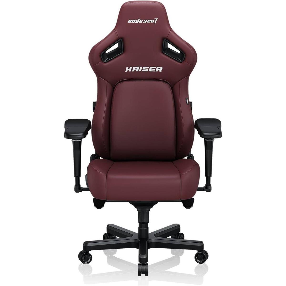 AndaSeat Kaiser 4 Large Fabric Gaming Chair – Classic Maroon