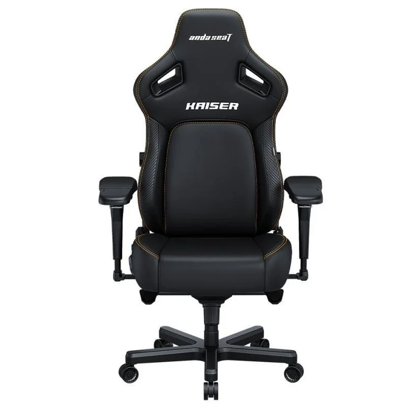 AndaSeat Kaiser 4 Large Premium PVC Leather Gaming Chair - Elegant Black