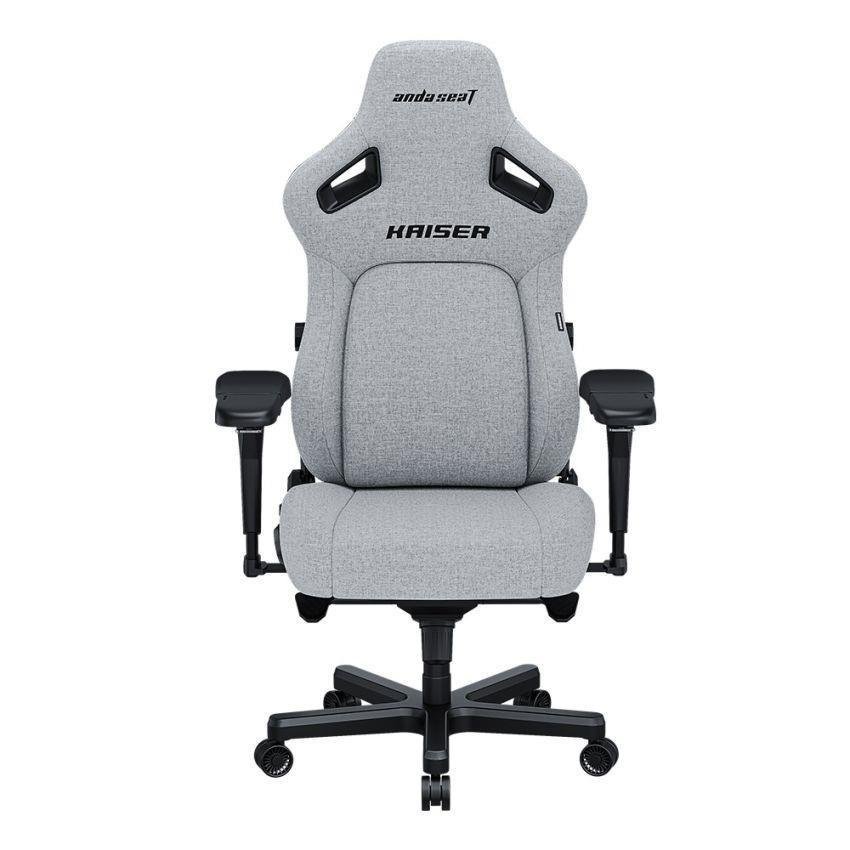 AndaSeat Kaiser 4 XL Fabric Gaming Chair - Ash Gray