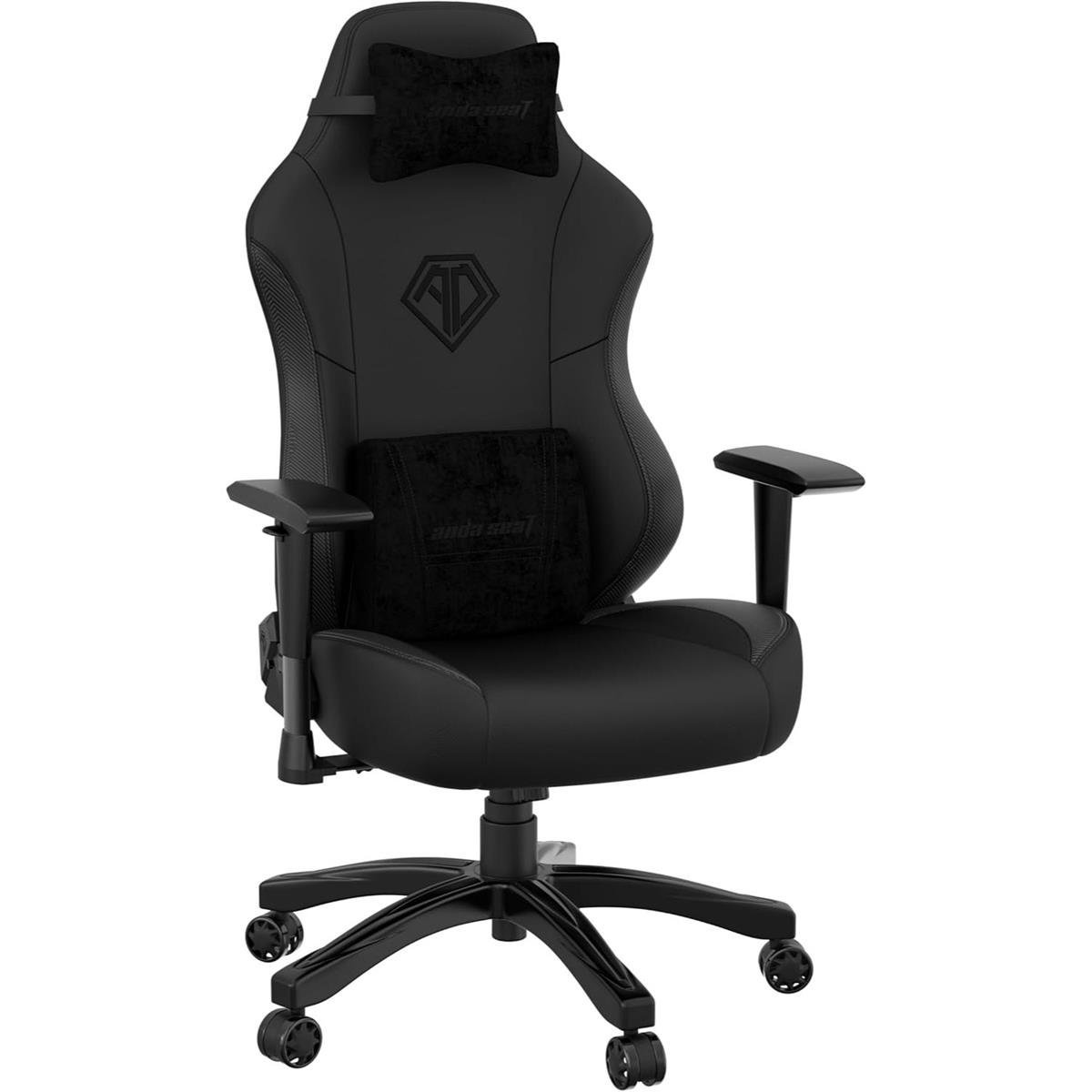 AndaSeat Phantom 3 XL Leather Gaming Chair - Stormy Black