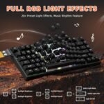 Attack Shark R82 HE Rapid Trigger Magnetic Gaming Keyboard - Black Simple - Image 6