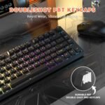 Attack Shark R82 HE Rapid Trigger Magnetic Gaming Keyboard - Black Simple - Image 9