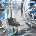 Attack Shark R82 HE Rapid Trigger Magnetic Gaming Keyboard - White Contour - Image 8