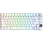 Attack Shark X820Ultra Tri-mode Gasket Mechanical Keyboard - White Contour