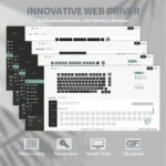 Attack Shark X820Ultra Tri-mode Gasket Mechanical Keyboard - White Contour - Image 3