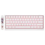 MADLIONS Mad 60HE Flagship V2 Magnetic Switches RGB Wired Keyboard White