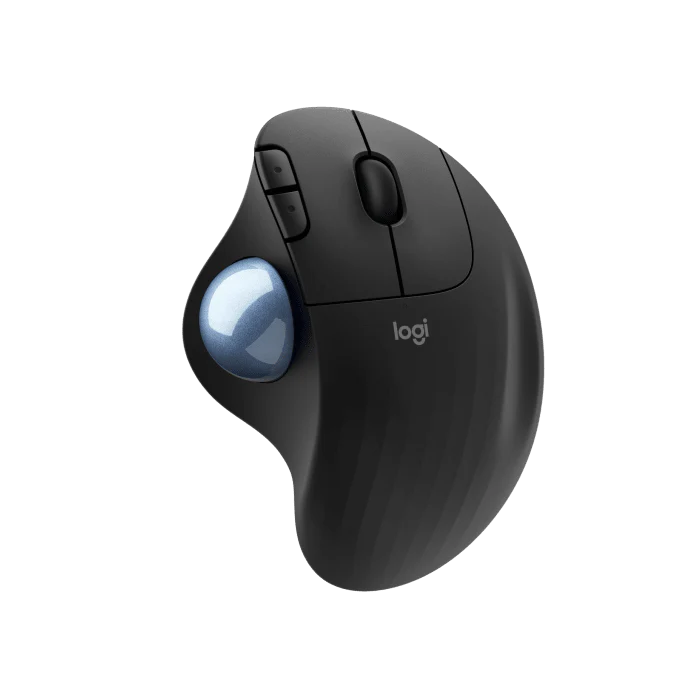 Logitech ERGO M575 Wireless Trackball Mouse with Smooth Tracking - Black