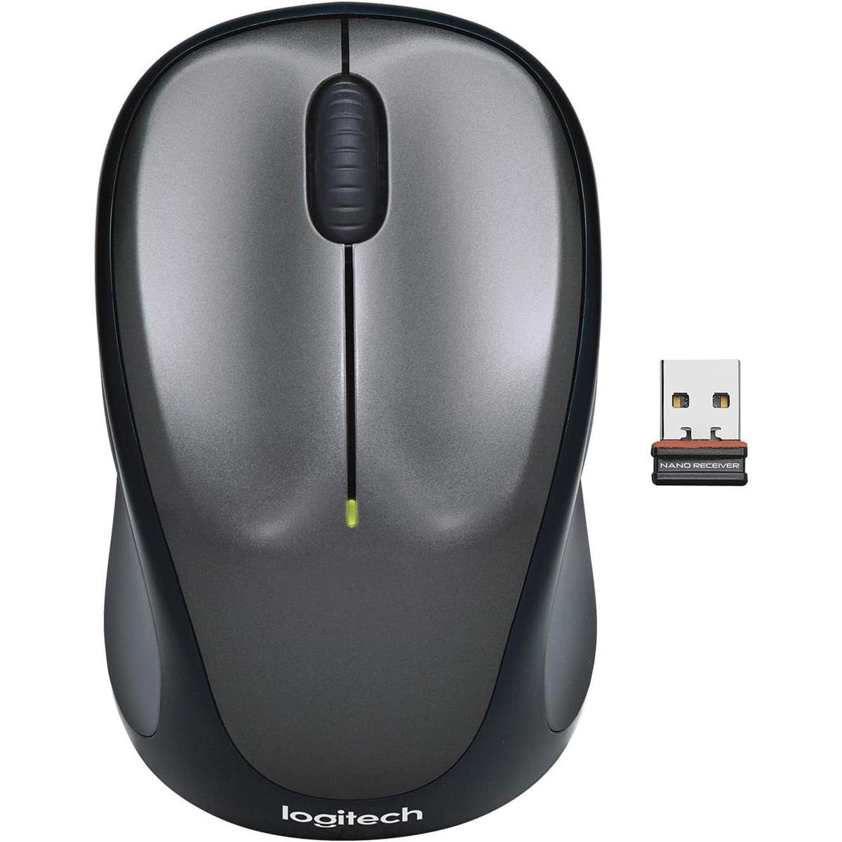 Logitech M235 Wireless Mouse - Grey