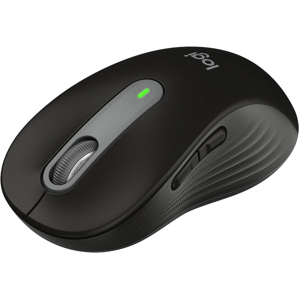 Logitech Signature M650 L Full Size Wireless Mouse – Black