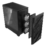 XPG STARKER Air BTF RGB Mid Tower E-ATX Case – Black - Image 4