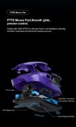 Aula Sc380Pro Wireless Gaming Mouse - Black - Image 5