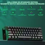 Aula Win60 HE Wired Magnetic Switch Keyboard - Black - Image 4