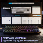 Attack Shark X68 HE Rapid Trigger Magnetic Switch Wired Keyboard Moonlight - Image 8