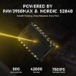 Attack Shark R11 Ultra 8K Carbon Fiber Wireless Gaming Mouse - Forged Black - Image 5