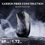 Attack Shark R11 Ultra 8K Carbon Fiber Wireless Gaming Mouse - Forged Black - Image 8