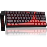 Aula Win60 HE MAX Wired Magnetic Gaming Keyboard - Wing Chun Switch - Black Red