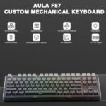 Aula F87 Pro Wireless Mechanical Keyboard – Gradient Grey - Image 2