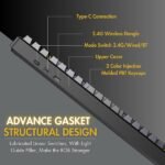 Aula F87 Wireless Mechanical Keyboard - Thunder Black - Image 3