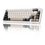 Attack Shark X66 Wireless Mechanical Gaming Keyboard White Cheese
