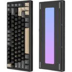 Attack Shark X75 Aluminum CNC Wireless Mechanical Gaming Keyboard Black