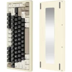 Attack Shark X75 Aluminum CNC Wireless Mechanical Gaming Keyboard Cheese White