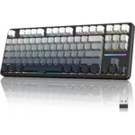 Attack Shark X87 Wireless Mechanical Keyboard Moonlight Black