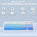 Aula F75 Wireless Mechanical Keyboard – Gradient Blue - Image 4