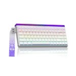 Aula Hero 84 HE Wired Magnetic Keyboard – Black King Switch – White Contour